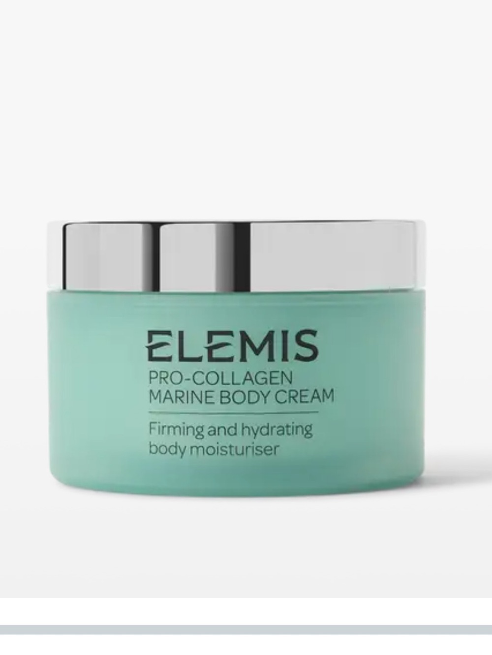 ELEMIS Pro-Collagen Marine Body Cream in Mint Green